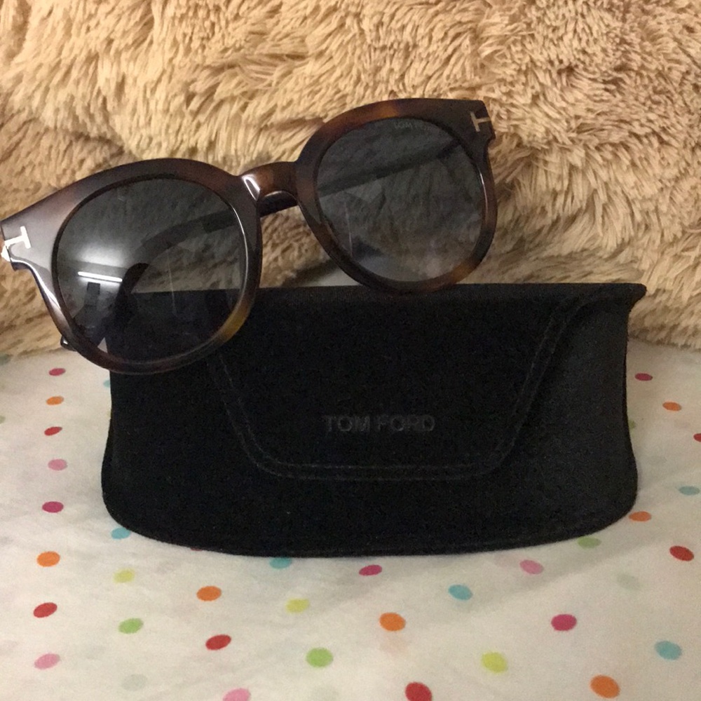 Tom Ford Janina Round Sunglasses